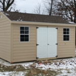 Burlington WI 12x16 Gable on Slab